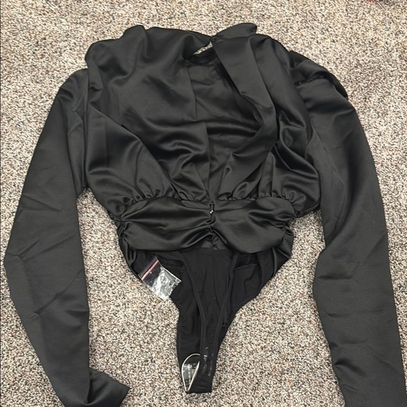 HOUSE OF CB Black Bodysuit Size Small Giselle - Picture 5 of 8